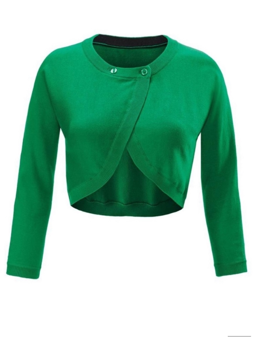 CAbi Jelly Bean Green Piccolo Shrug - M